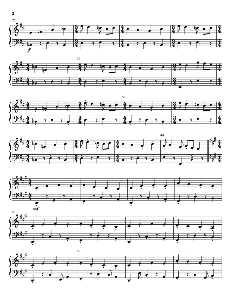 No Chance Piano Solo - Digital Sheet Music page 2