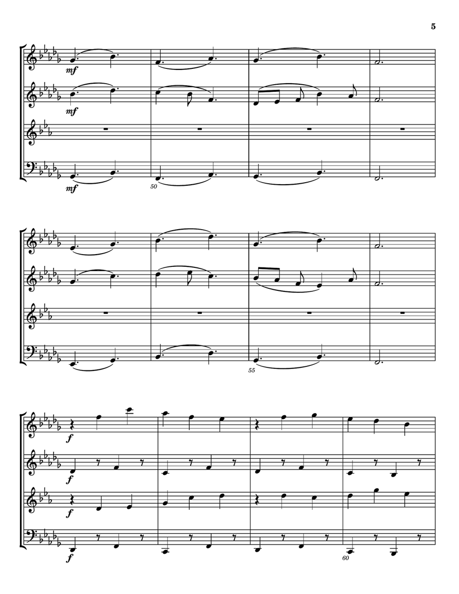 Fernweh Woodwind Quartet - Digital Sheet Music page 5