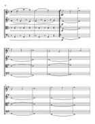Zerrissenheit String Quartet scores gallery preview page 4