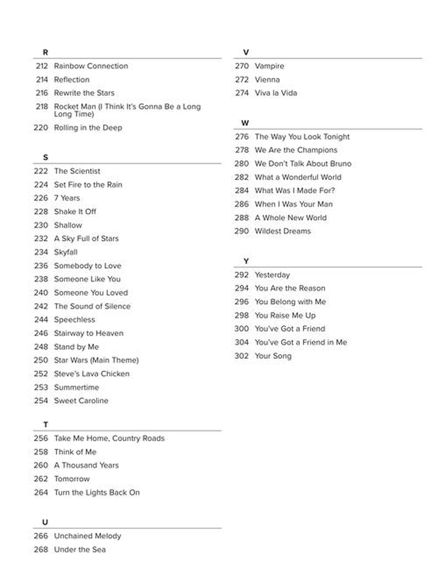 Super Easy Fake Book by Various Piano - Sheet Music page 5