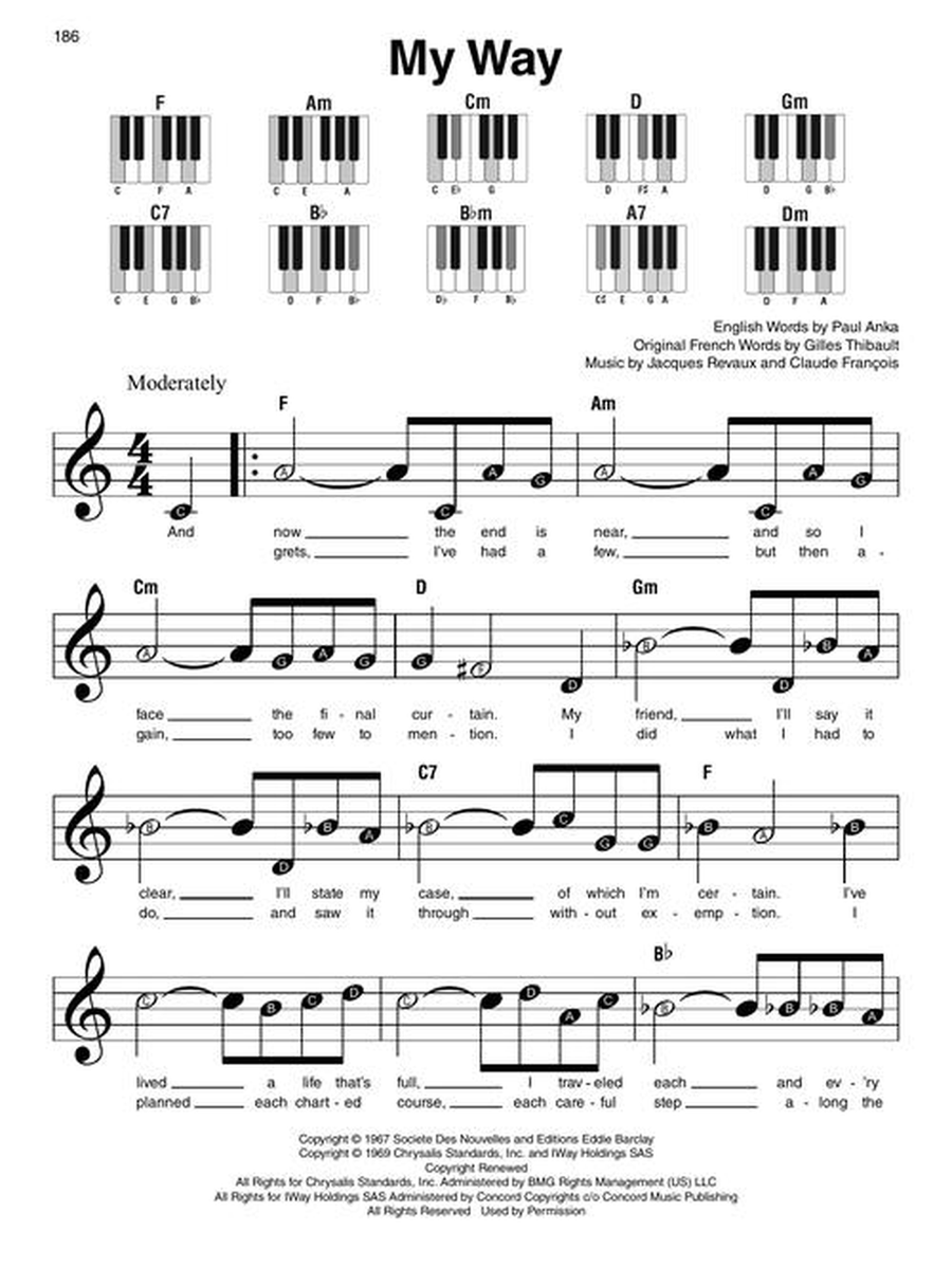 Super Easy Fake Book by Various Piano - Sheet Music page 8