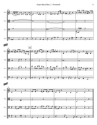 Super Mario Bros III String Quartet scores gallery preview page 5