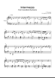 Intermezzo from Cavalleria Rusticana - Piano in C - Easy