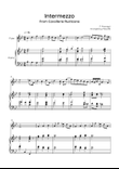 Intermezzo from Cavalleria Rusticana - Flute & Piano in Bb - Easy/Intermediate
