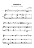 Intermezzo from Cavalleria Rusticana - Flute & Piano in D - Easy/Intermediate