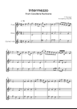 Intermezzo from Cavalleria Rusticana - Woodwind Trio in Bb - Easy/Intermediate