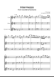 Intermezzo from Cavalleria Rusticana - Woodwind Trio in F - Easy/Intermediate