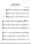Intermezzo from Cavalleria Rusticana - Woodwind Trio in C - Easy/Intermediate