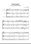 Intermezzo from Cavalleria Rusticana - Brass Trio in C - Easy/Intermediate