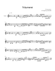 Träumerei - Violin in C - Easy/Intermediate
