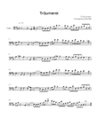 Träumerei - Cello in D - Easy/Intermediate