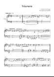 Träumerei - Piano in D - Easy/Intermediate