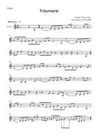 Träumerei - String Trio in C - Easy/Intermediate String Trio scores gallery preview page 3