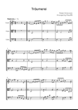 Träumerei - String Trio in G - Easy/Intermediate