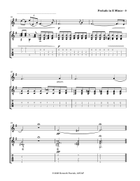 Prelude in E Minor, Op. 28, No. 4 (for Violin & Guitar) String Duet scores gallery preview page 3
