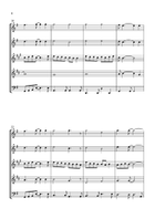 For Your Eyes Only Woodwind Quintet scores gallery preview page 4