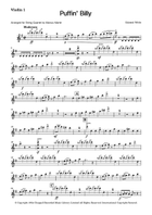 Captain Kangaroo (Puffin' Billy) String Quartet scores gallery preview page 6