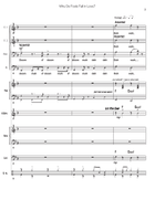 Why Do Fools Fall In Love TTBB scores gallery preview page 3