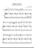 Ombra mai fu (Handel’s Largo from Xerxes) - Cello & Piano in C - Easy