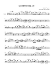 Sicilienne Op. 78 - Cello in G - Intermediate