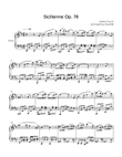 Sicilienne Op. 78 - Piano in D - Intermediate