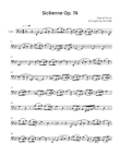 Sicilienne Op. 78 - Cello in Bb - Intermediate