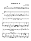 Sicilienne Op. 78 - Flute in Bb - Intermediate