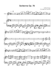 Sicilienne Op. 78 - Flute in D - Intermediate