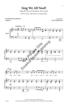 Sing We All Noel! (SSA) SSA scores gallery preview page 4