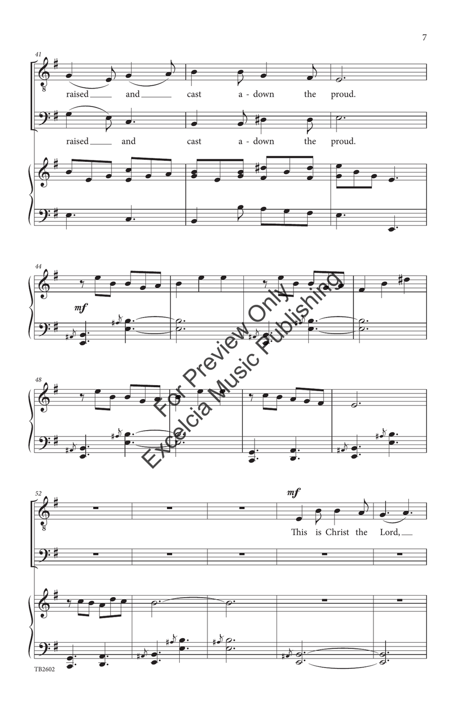 Masters in This Hall (TB) by Traditional TTB - Sheet Music page 8