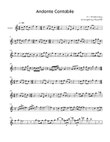Andante Cantabile - Violin in C - Intermediate