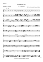 London Girls String Quartet scores gallery preview page 6