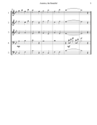America, the Beautiful - Flute Quintet Woodwind Quintet scores gallery preview page 6