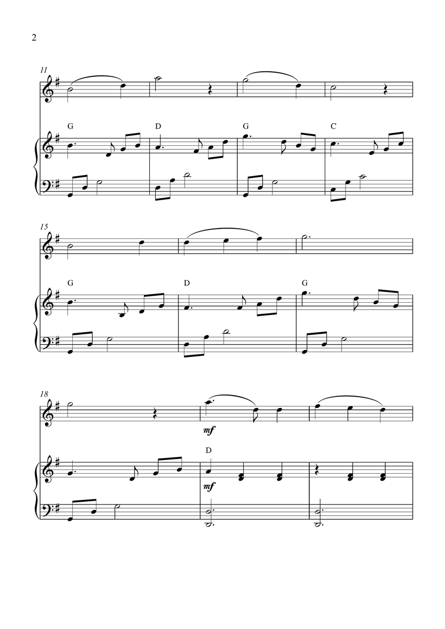 Edelweiss by Various Artists Flute Solo - Digital Sheet Music page 2