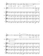 Funiculì-funiculà (Neapolitan Song) by Luigi Denza , Arranged for Soprano and string quartet in Eb String Quartet scores gallery preview page 3