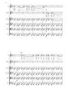 Funiculì-funiculà (Neapolitan Song) by Luigi Denza , Arranged for Soprano and string quartet in Eb String Quartet scores gallery preview page 4
