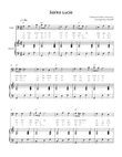 Santa Lucia - Cello & Piano in C With Lyric & Chords - Easy