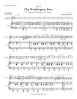 The Washington Post March (Soprano Sax & Piano)