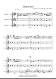 Danny Boy for Clarinet Trio (Easy Arrangement – Traditional Irish Melody)