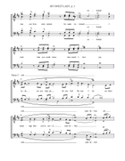 My Sweet Lady TTBB scores gallery preview page 4