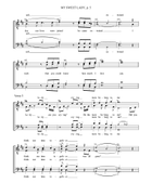 My Sweet Lady TTBB scores gallery preview page 6