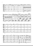 String Quartet No. 1, Movement I (1 Aug 2022 – 22 Sep 2022) (Full Score & Parts) String Quartet scores gallery preview page 6