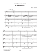 Happy Swing Guitar Ensemble scores gallery preview page 3