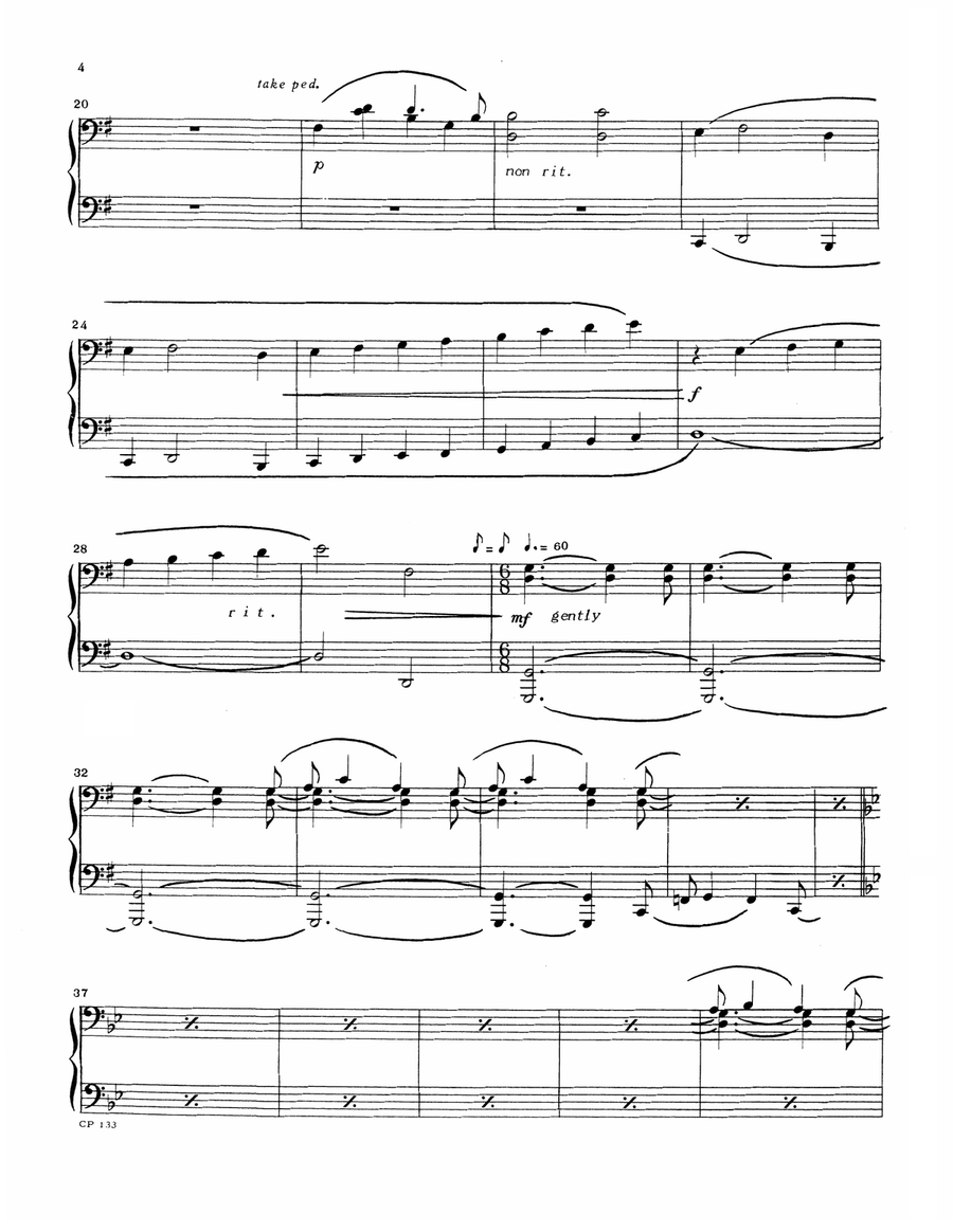 Suite for Christmas Day (Downloadable) by John Biggs Piano Duet - Digital Sheet Music page 4