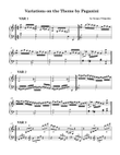 Sergey Chipenko - Variations on the Theme by Paganini