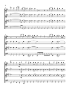 I've Got A Fire Woodwind Quartet scores gallery preview page 5