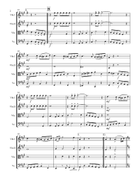 Barnum and Bailey’s Favorite (for String Quartet) String Quartet scores gallery preview page 3