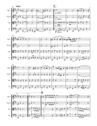 Barnum and Bailey’s Favorite (for String Quartet) String Quartet scores gallery preview page 4