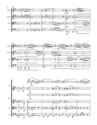 Barnum and Bailey’s Favorite (for String Quartet) String Quartet scores gallery preview page 5