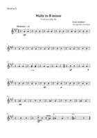 Waltz in B minor, Op. 18, No. 6 (D. 145) Brass Quartet scores gallery preview page 4
